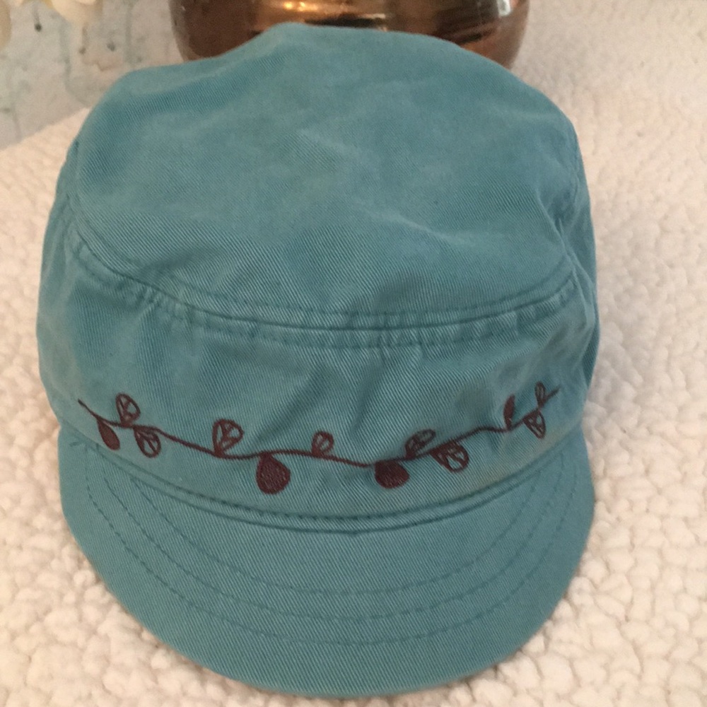 Teal or turquoise blue Pistil hat